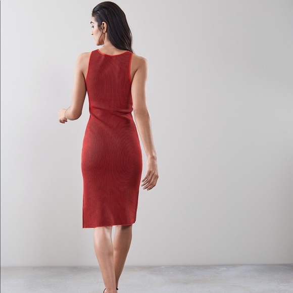 Reiss Charlie Midi Knit Dress - Picture 2 of 8